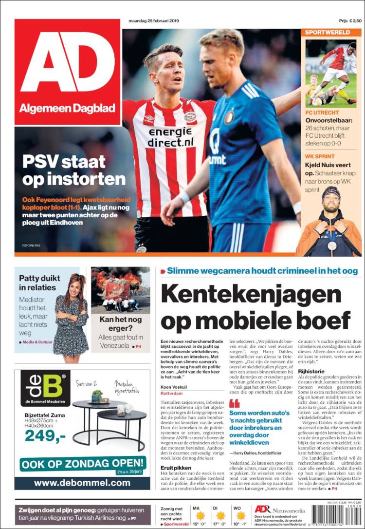 Portada de AD (Pa&iacute;ses Bajos)