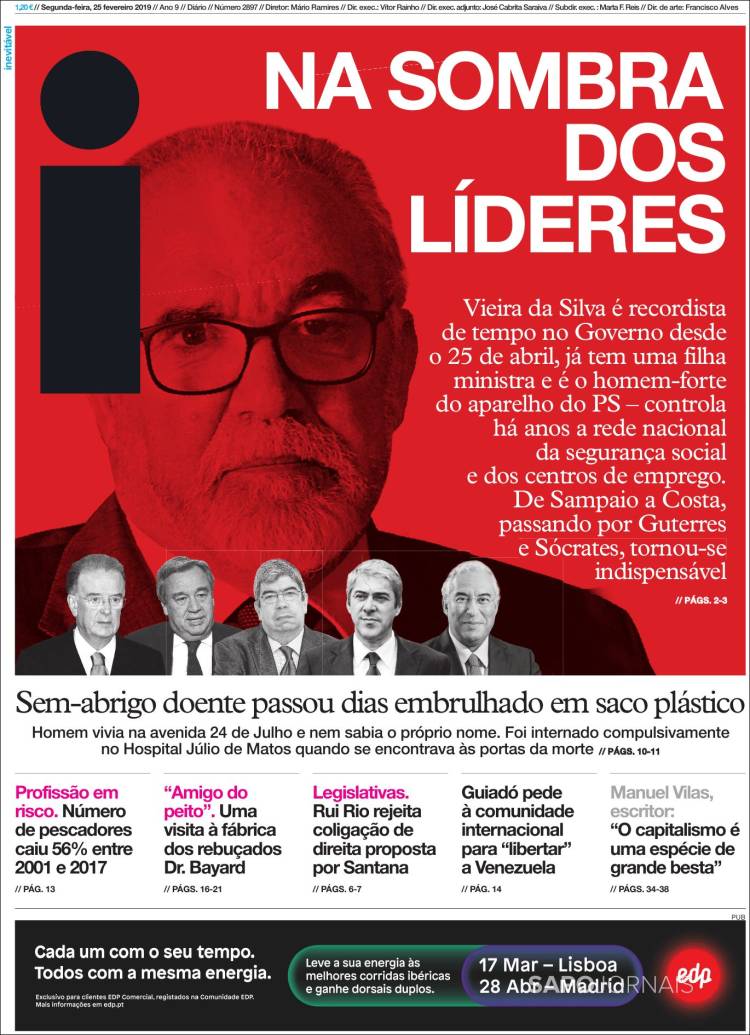 Portada de I - informação (Portugal)