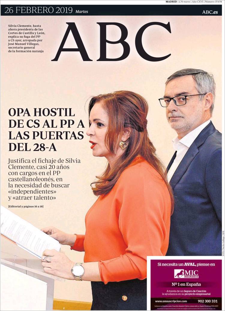 Portada de ABC (Spain)