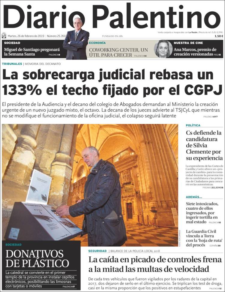 Portada de Diario Palentino (Spain)