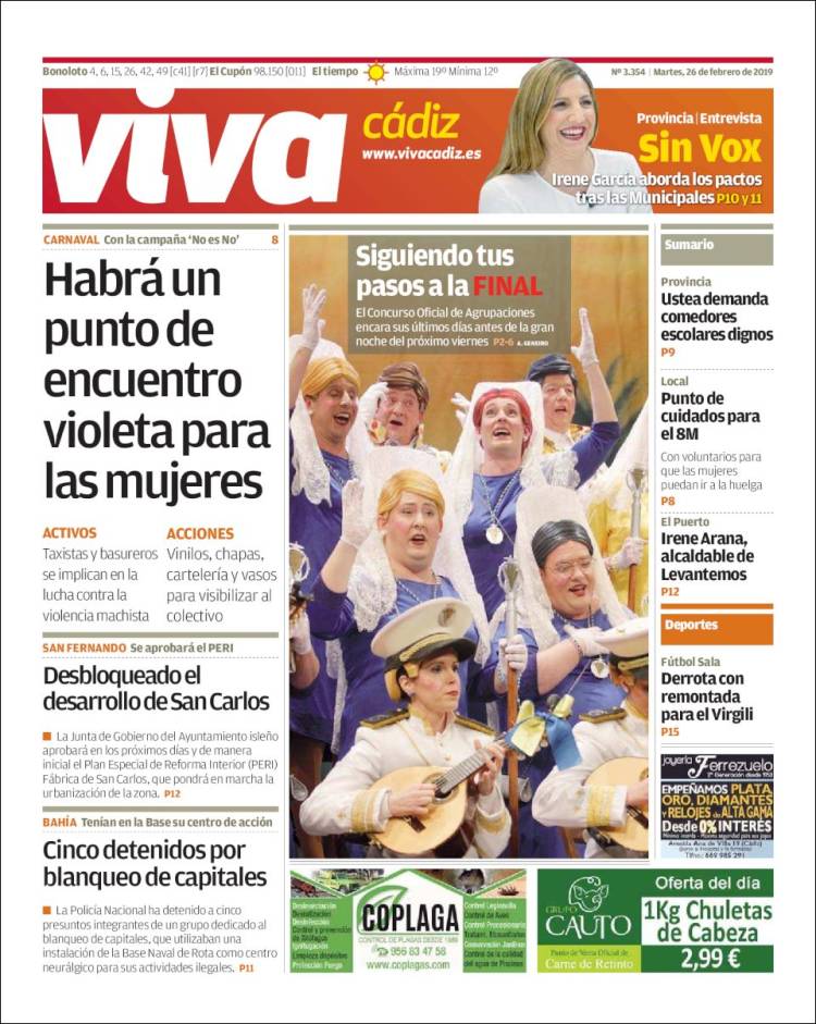 Portada de Viva Cadiz (Spain)