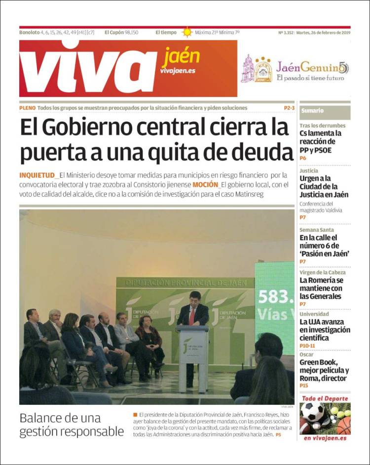 Portada de Viva Jaén (Spain)