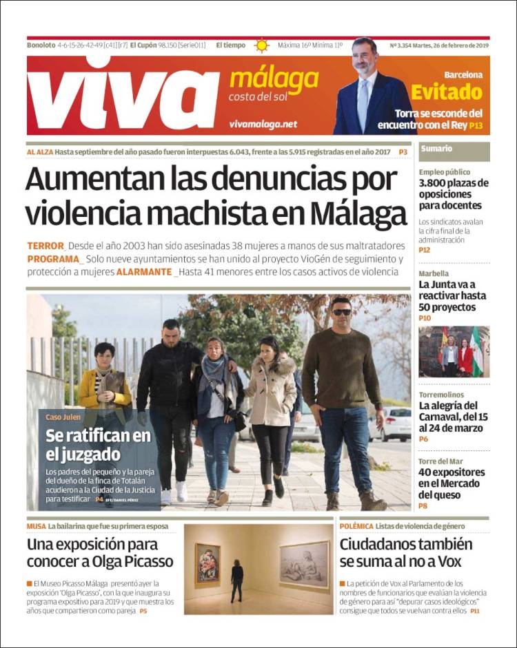 Portada de Viva Málaga (Spain)