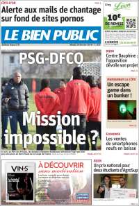 Portada de Le Bien Public (Francia)