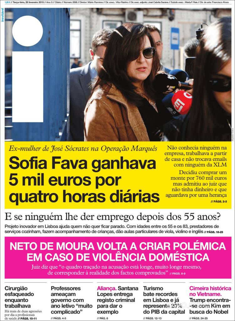 Portada de I - informação (Portugal)