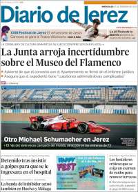 Portada de Diario de Jerez (España)