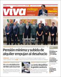 Portada de Viva Málaga (España)