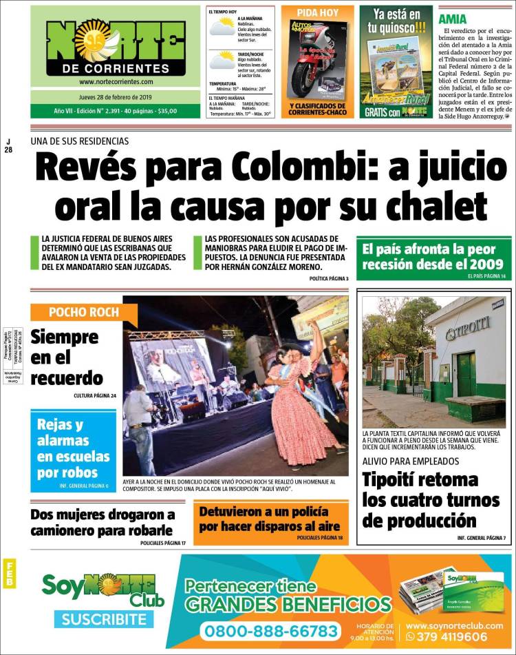 Portada de Norte Corrientes (Argentina)