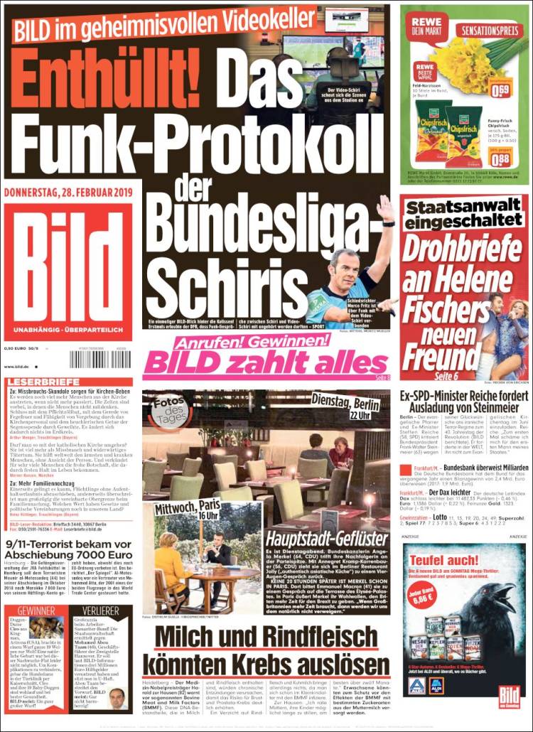 Portada de Bild (Alemania)