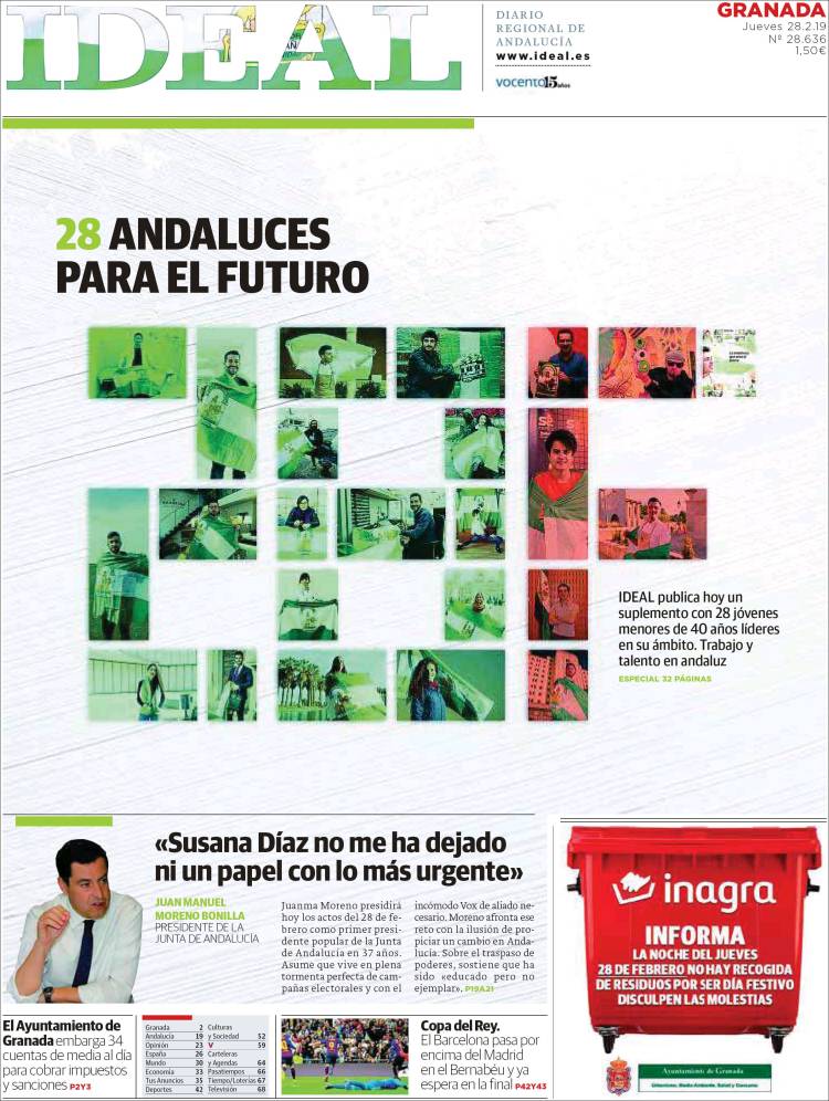 Portada de Ideal (España)