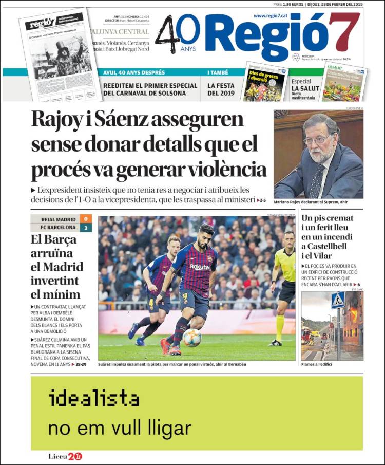 Portada de Regio7 (España)