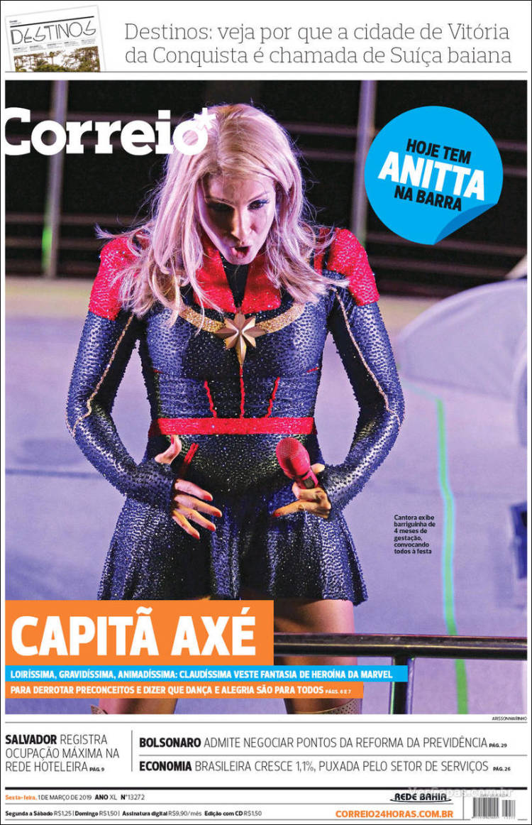 Portada de Correio* (Brasil)