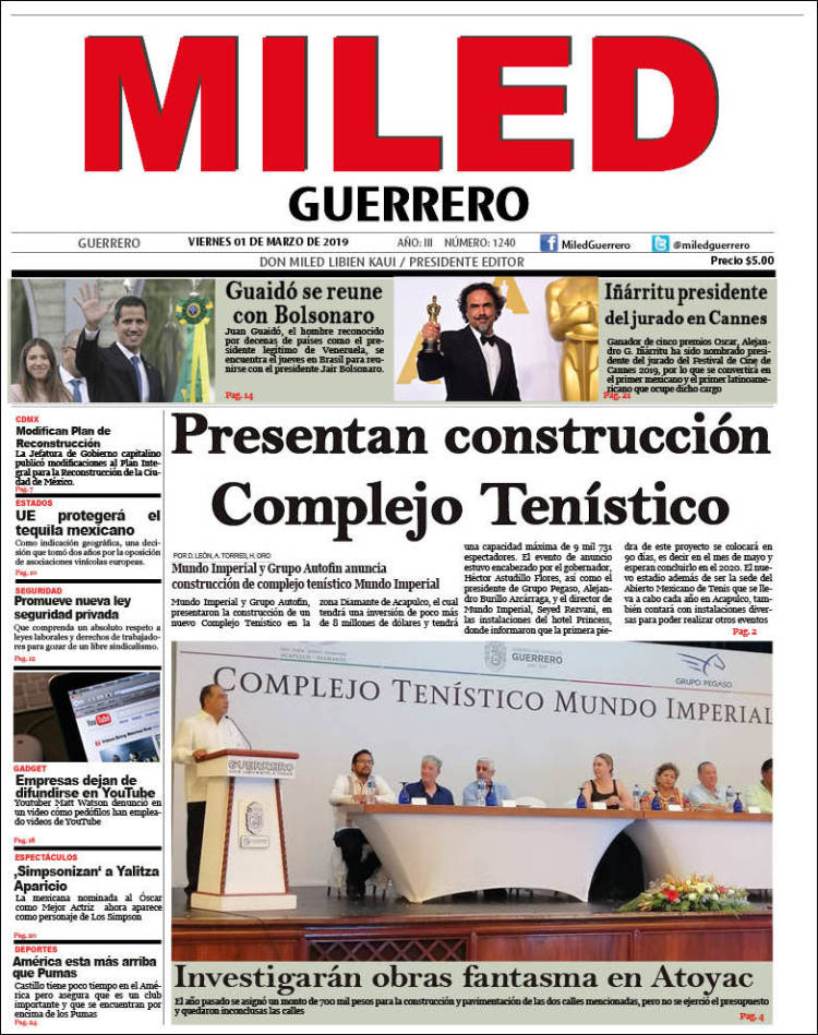 Portada de Miled - Guerrero (México)
