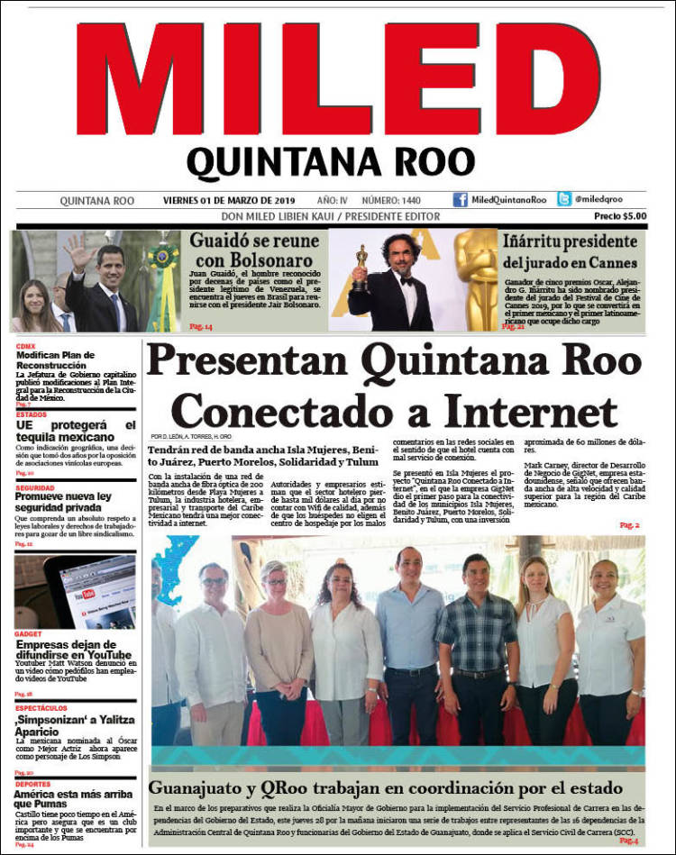 Portada de Miled - Quintana Roo (México)