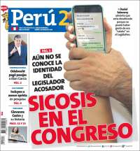 Portada de Perú 21 (Per&uacute;)