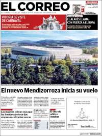 Portada de El Correo - Álava (España)