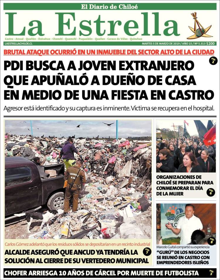 Portada de Estrella de Chiloé (Chile)
