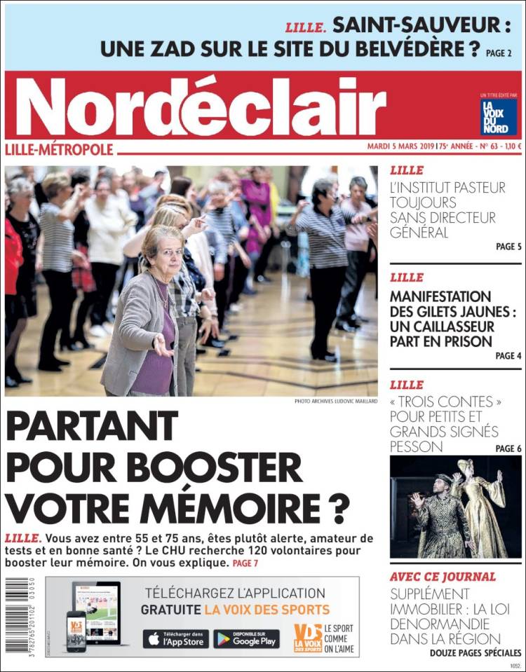 Portada de Nord Éclair (Francia)