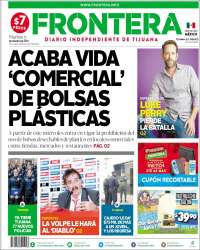 Portada de Frontera (México)