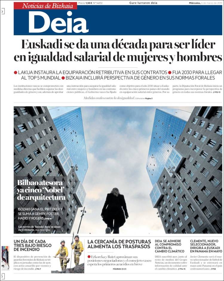 Portada de Deia (España)