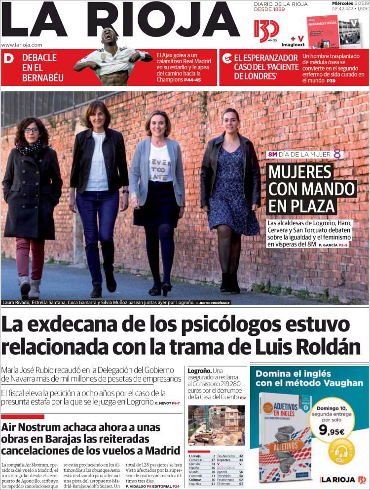 Portada de La Rioja (España)