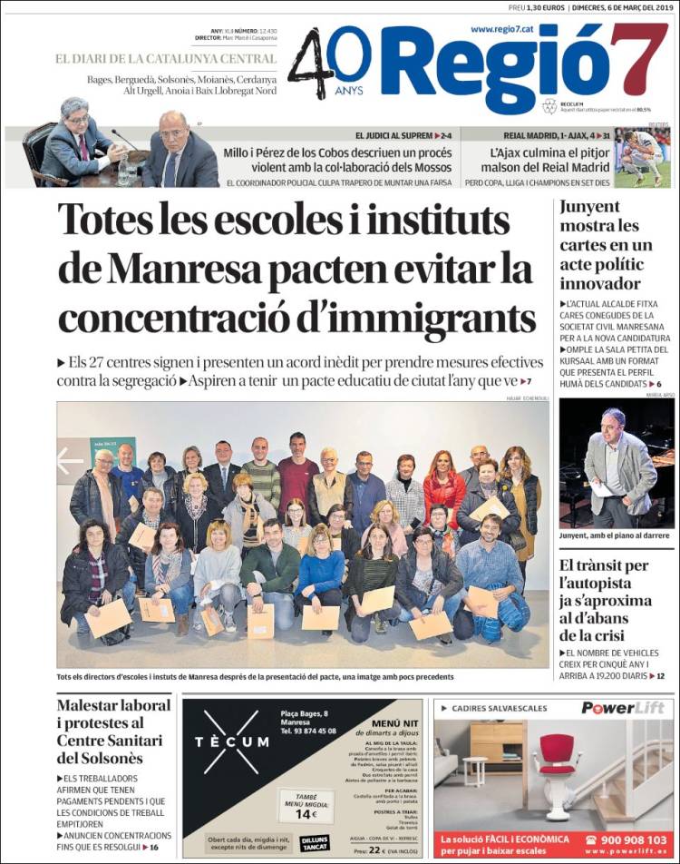 Portada de Regio7 (España)