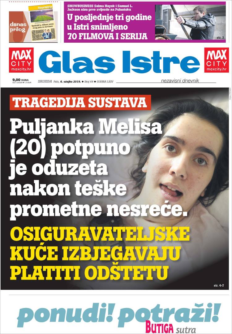Portada de Glas Istre (Croatia)