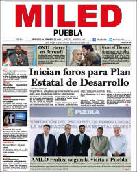 Portada de Miled - Puebla (México)