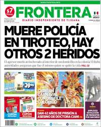 Portada de Frontera (México)