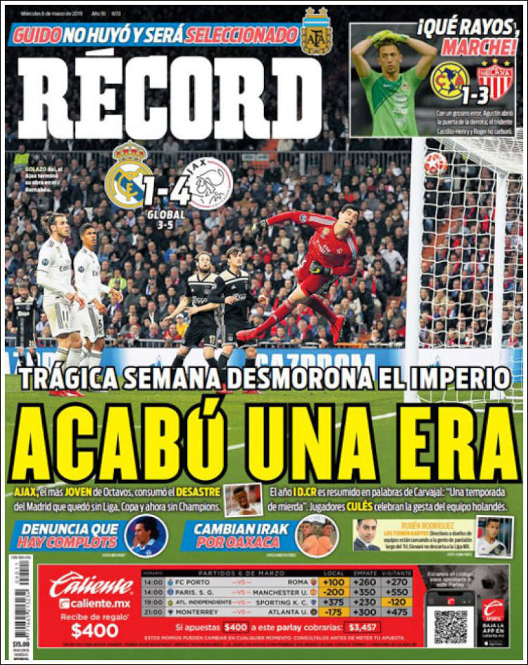 Portada de Record (México)