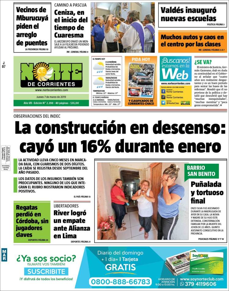 Portada de Norte Corrientes (Argentina)