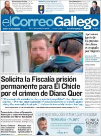 Portada de El Correo Gallego (Espa&ntilde;a)