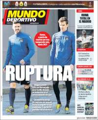 Portada de Mundo Deportivo Gipuzkoa (Espa&ntilde;a)