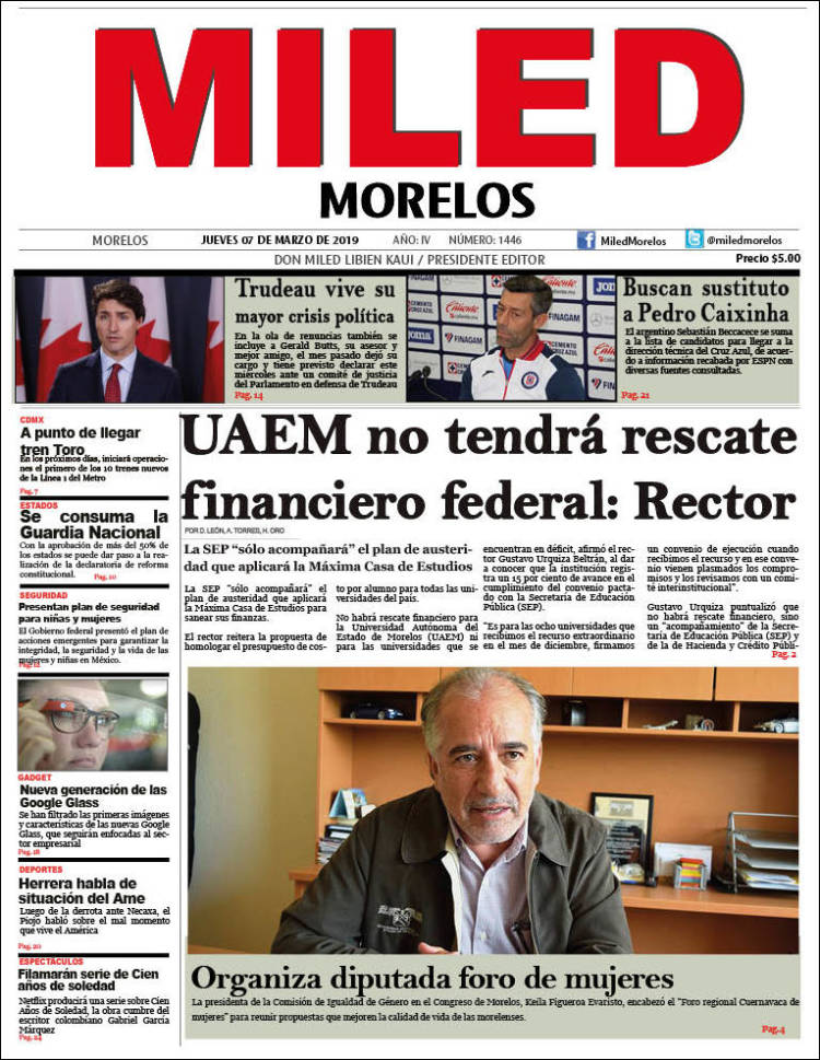 Portada de Miled - Morelos (México)