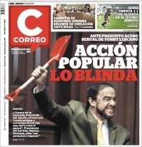 Portada de Diario Correo (Perú)