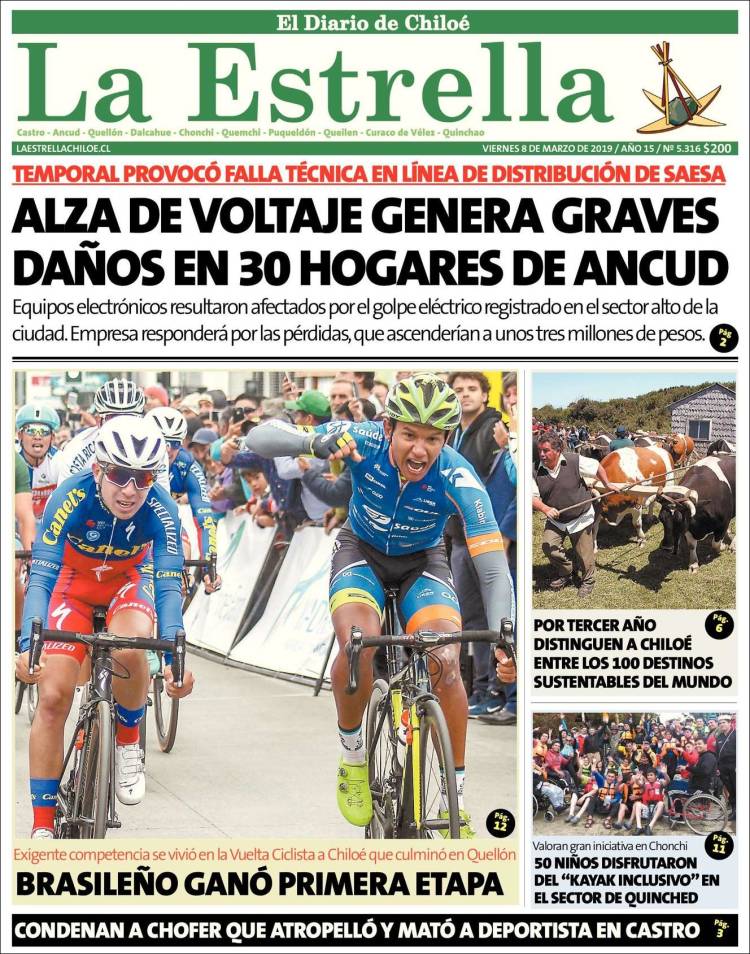 Portada de Estrella de Chiloé (Chile)