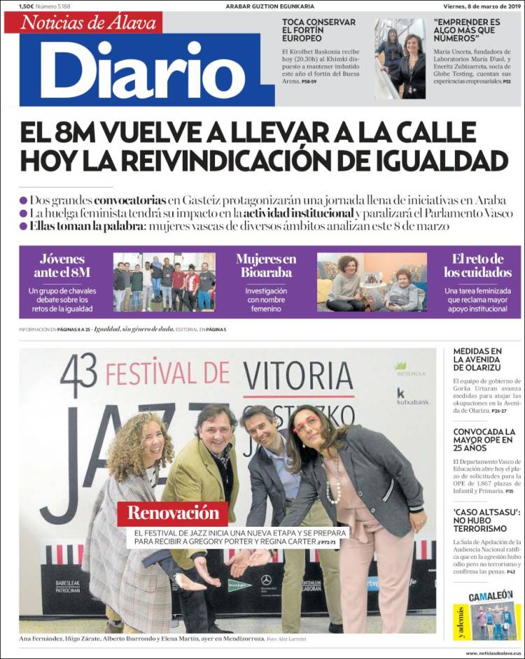 Portada de Noticias de Álava (Espa&ntilde;a)