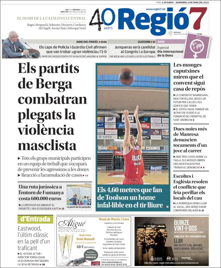 Portada de Regio7 (Espa&ntilde;a)