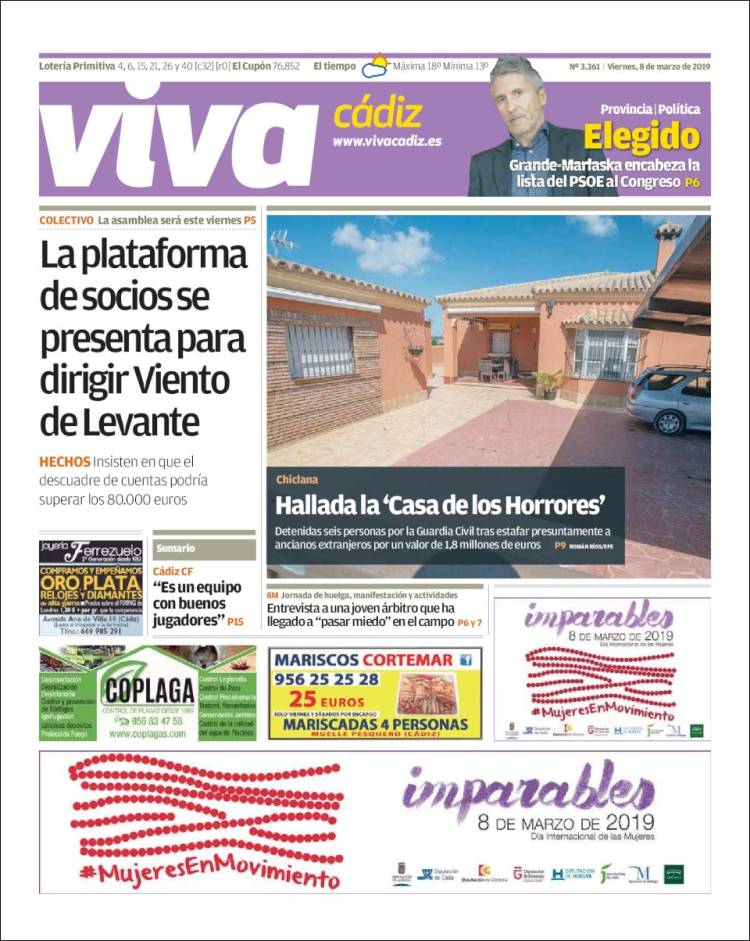 Portada de Viva Cadiz (Espa&ntilde;a)