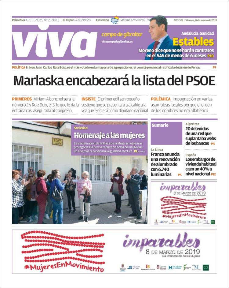 Portada de Viva Campo de Gibraltar (Espa&ntilde;a)