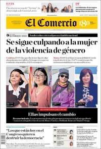 Portada de El Comercio (Peru)