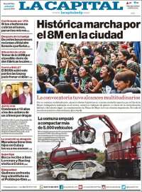 Portada de Diario La Capital - Mar del Plata (Argentina)