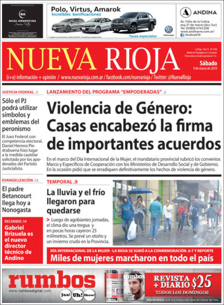 Portada de Nueva Rioja (Argentina)