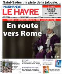 Portada de Le Havre Libre (Francia)
