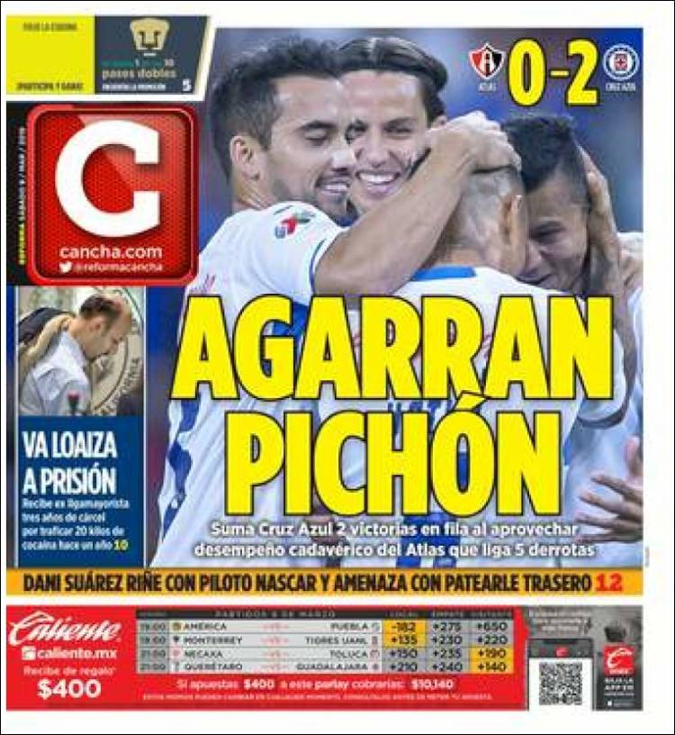 Portada de Cancha (M&eacute;xico)