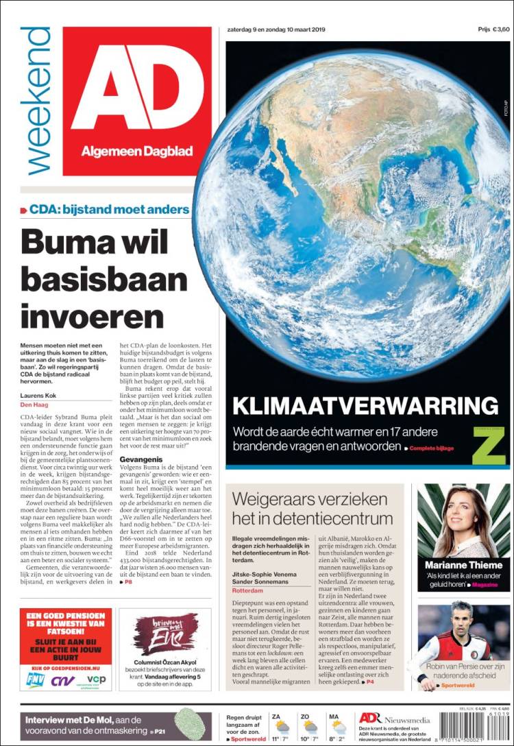 Portada de AD (Pa&iacute;ses Bajos)