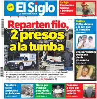 Portada de El Siglo (Panamá)
