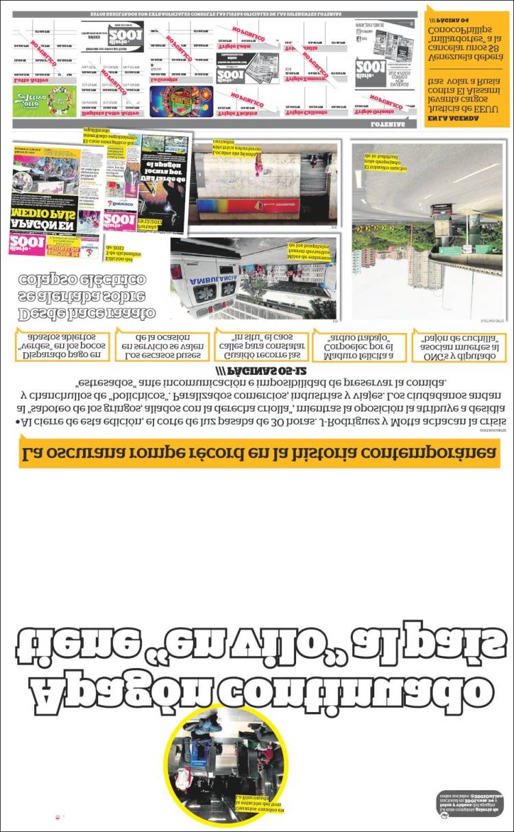 Portada de 2001 - Dosmiluno (Venezuela)