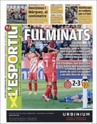 Portada de L'Esportiu : Girona (España)