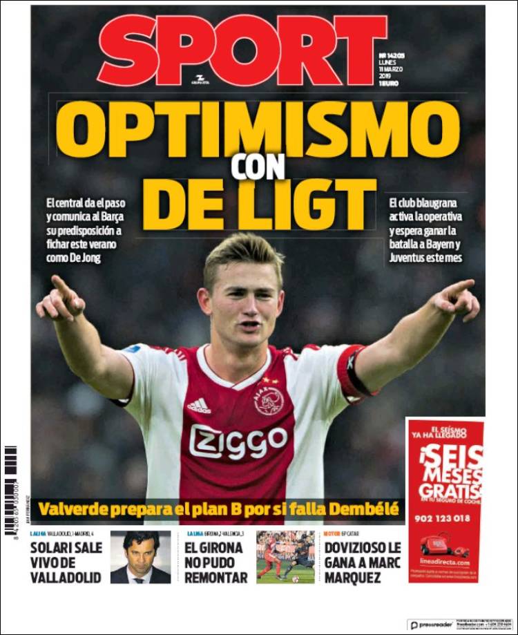 Portada de Sport (España)